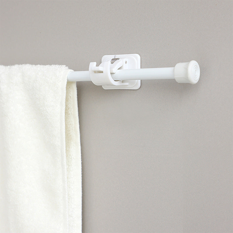 Metal curtain rod for home decor