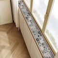 Vintage Brown Floral Tile