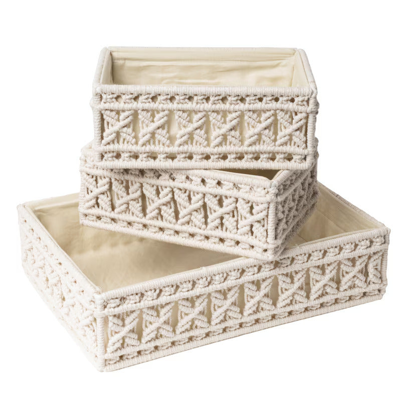 Eco-friendly home organization basket image 3