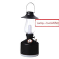 Portable Night Light Humidifier - Black (Pack of 1)