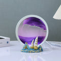 Smooth Sailing Sand Art - Purple