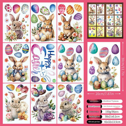 Easter Bunny window sticker design 8